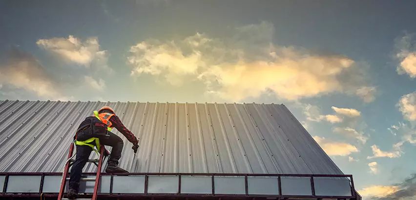 Commercial Built-Up Roof Installation in Batavia