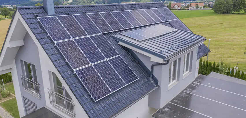 Residential Solar Roof Installation in Batavia