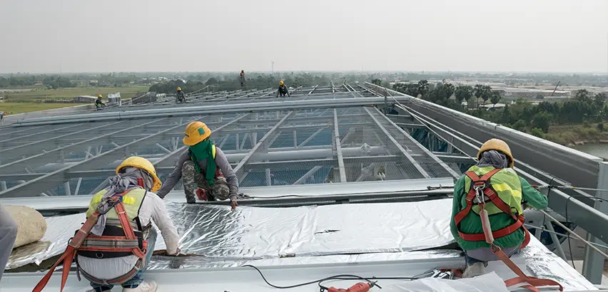 Commercial Roof Installation in Batavia