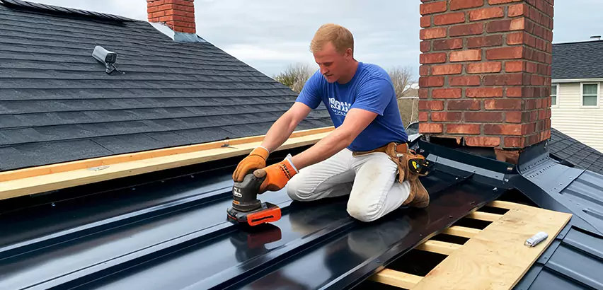 Metal Roof Leak Repair in Batavia