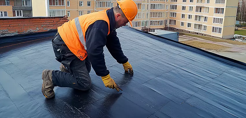 Residential TPO Roof Repair in Batavia