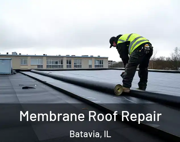  Membrane Roof Repair Batavia, IL